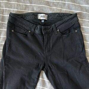Paige Black Denim Jeans
